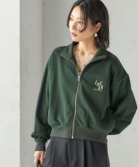 SHIPS WOMEN/《予約》【SHIPS別注】LOGAN KNITTING MILLS:プリント ジップ プルオーバー/508419325