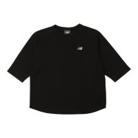 new balance/ニューバランス New Balance ジュニア 長袖Tシャツ ショートスリーブシャツ_ライトワッフルラグラン7分丈 ABT55545/508419375