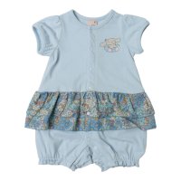petit main/プティマイン petit main 【サンリオ】切替フリルカバーオール【返品不可商品】/508419491