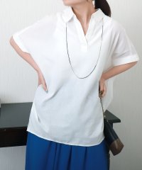 libelle more/リベル モア libelle more 【抗菌・UVカット・吸水速乾】「やわさらリネン」スキッパーシャツ/508419496