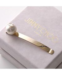 JIMMY CHOO/ジミー チュー JIMMY CHOO Jimmy Choo ヘアピン HAIR SLIDE/U DCK パール JCロゴ/508419772