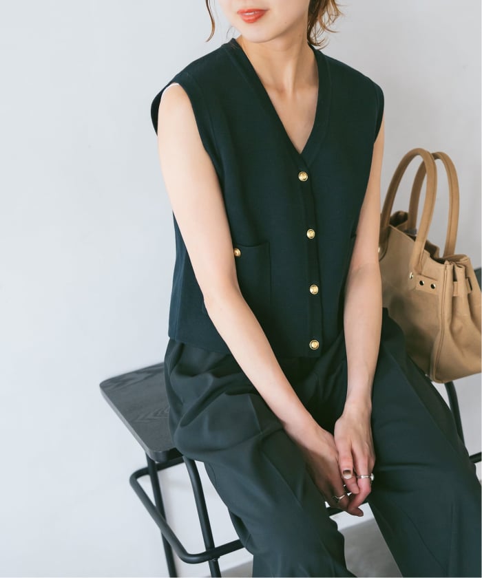 スピックアンドスパン　ベスト Spick & Span（スピックアンドスパン）の「Vis/Li ジレ（ベスト