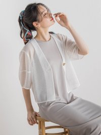 Droite Lautreamont/ドロワット ロートレアモン Droite lautreamont メッシュジャケット≪洗濯機で洗える≫/508419999