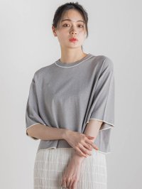 Droite Lautreamont/ドロワット ロートレアモン Droite lautreamont ワイドTニット≪手洗い可能≫/508420000