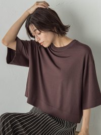 Droite Lautreamont/ドロワット ロートレアモン Droite lautreamont ワイドTニット≪手洗い可能≫/508420000