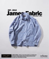 JOURNAL STANDARD relume Men's/JAMES FABRIC / ジェームスファブリック ブルーハケメ ライトウェイトシャツ/508420124
