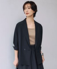 ICB（LARGE SIZE）/【接触冷感・UVケア・速乾・洗える】シルクエステルタフタ ブラウスジャケット/508421189