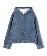 EDITION/エッセンシャルデニム フーデットブルゾン/508421262