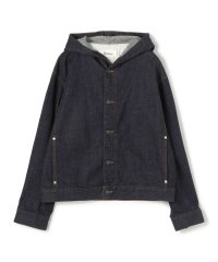EDITION/ワンウオッシュ エッセンシャルデニム フーデットブルゾン/508421263