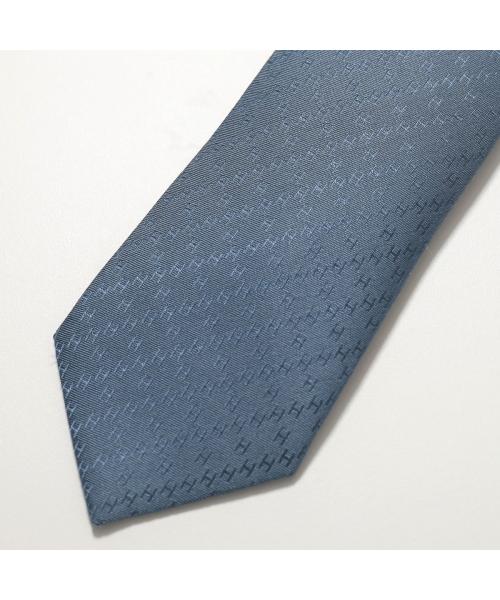 エルメス　ネクタイ　FACONNEE H 2　ブルー　未使用　aq11375 エルメス Hermes HERMES ネクタイ FACONNEE NEW H ニューH