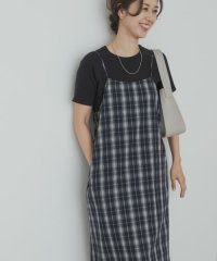 URBAN RESEARCH DOORS/チェックキャミワンピース/508421430