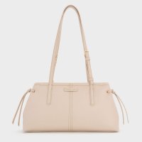 CHARLES & KEITH/Noane ノアン イーロンゲイティドハンドルショルダーバッグ/508421766