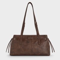 CHARLES & KEITH/Noane ノアン イーロンゲイティドハンドルショルダーバッグ/508421766
