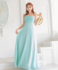 Tika/ティカ Tika キャバドレス キャミソール ハートカットレース ギャザー シフォン ドレープ Aラインロングドレス (Sサイズ～XXXLサイズ)/508421793