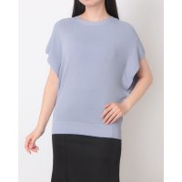 12Twelve Agenda/トゥエルブアジェンダ 12Twelve Agenda ボートネックフレンチスリーブゆるニットプルオーバー/508421838