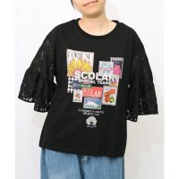 ScoLar/スカラー ScoLar アメリカンダイナー柄 接触冷感レース切替プルオーバー/508421886