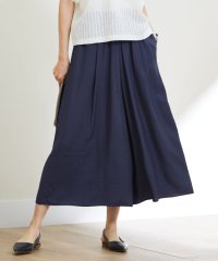 JIYU-KU(LARGE SIZE)/【カタログ掲載・セットアップ対応・接触冷感・UVケア・洗える】エアリーツイルキュロット パンツ/508147172
