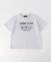 COMME CA ISM KIDS/エンボス プリント Tシャツ/508373183