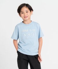 COMME CA ISM KIDS/エンボス プリント Tシャツ/508373183
