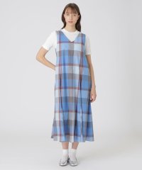 BLUE LABEL CRESTBRIDGE/【25カラーWEB限定】【接触冷感】【吸水速乾】クレストブリッジチェッククールドライドレス/508392458
