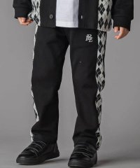 BeBe Petits Pois Vert/【お揃い】アーガイル+裏毛切り替えパンツ(95~160cm)/508399672