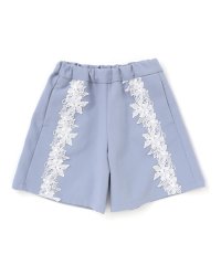 BeBe Petits Pois Vert/【お揃い】花レースキュロットパンツ(100~150cm)/508399674