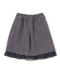 BeBe Petits Pois Vert/センタープリーツラメオーガンジー切り替えスカート(100~160cm)/508399675