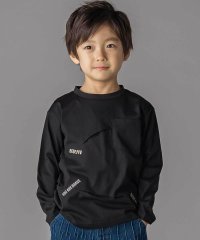 BeBe Petits Pois Vert/タックプリーツ刺しゅうロングTシャツ(95~160cm)/508399678