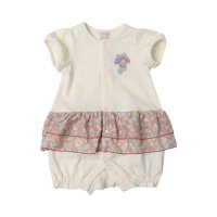 petit main/プティマイン petit main 【サンリオ】切替フリルカバーオール【返品不可商品】/508419491