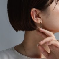 Noelmarket/ノエルマーケット Noelmarket ピアス 金属アレルギー つけっぱなし おしゃれなチェーンピアス 星 月 ニッケルフリー キャッチレス/508422682