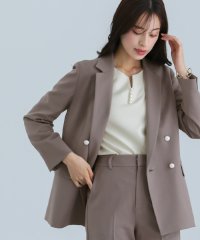 WHITE JOOLA/ホワイトジョーラ WHITE JOOLA 【洗える・ストレッチ】ウォッシャブルツイルストレッチ・ダブルジャケット/508422699