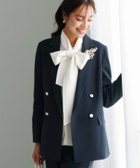 WHITE JOOLA/ホワイトジョーラ WHITE JOOLA 【洗える・ストレッチ】ウォッシャブルツイルストレッチ・ダブルジャケット/508422699
