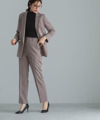 WHITE JOOLA/ホワイトジョーラ WHITE JOOLA 【洗える・ストレッチ】ウォッシャブルツイルストレッチ・フルレングスストレートパンツ/508422700