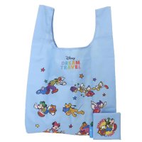 cinemacollection/シネマコレクション cinemacollection JALxDisney ショッピングバッグ エコバッグ トラベルブルーエコ 丸眞 お買い物かばん キャラクタ/508422808