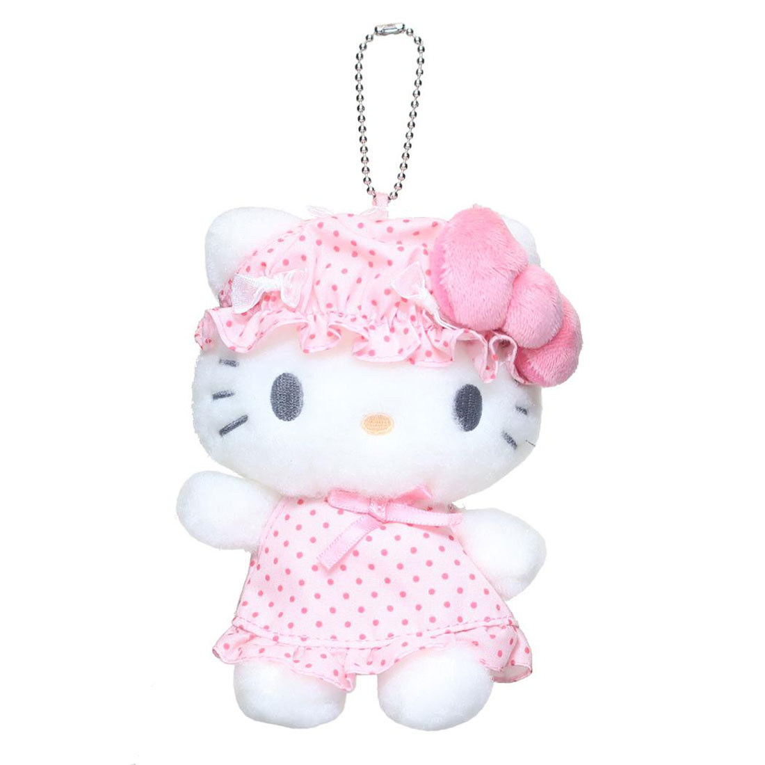 サンリオ ハローキティ ローラアシュレイ ボールチェーン　マスコット ぬいぐるみ サンリオ ハローキティ ローラアシュレイ ボールチェーン