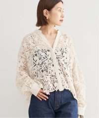 《予約》フラワーレースシャツ