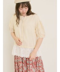 Samansa Mos2/サマンサ モスモス Samansa Mos2 前後2WAYメッシュレースカーディガン/508423411