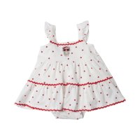 petit main/プティマイン petit main 【サンリオ】カットティアードOPロンパース【返品不可商品】/508423803