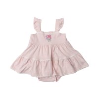 petit main/プティマイン petit main 【サンリオ】カットティアードOPロンパース【返品不可商品】/508423803
