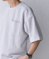 SHIPS any MEN/SHIPS any: 〈洗濯機可能〉フクレ ジャカード リラックス ポケット Tシャツ◇/508423883