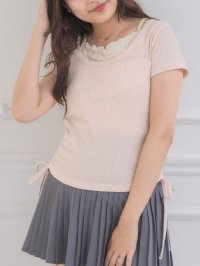Emsexcite/エムズエキサイト ems excite ロゴプリントキャミレイヤードTEE/508423949