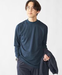 SHIPS MEN/【WEB限定】SHIPS: ポンチ モックネック ロングスリーブ Tシャツ/508425228