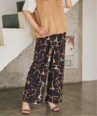 VERMEIL par iena/《予約》giraffe pattern ドロストパンツ/508425234
