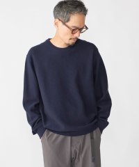 SHIPS MEN/SHIPS:〈手洗い可能〉TEXBRID(R) コットン ウール ピケ クルーネック ニット/508425238