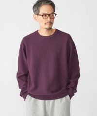 SHIPS MEN/SHIPS:〈手洗い可能〉TEXBRID(R) コットン ウール ピケ クルーネック ニット/508425238