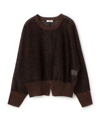 MACPHEE/シアーラメ クルーネックプルオーバー/508425241