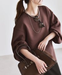 quaranciel/《予約》quaranciel:〈洗濯機可能〉ポンチ バックジップ バルーンスリーブ プルオーバー/508425242
