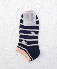 one'sterrace/ワンズテラス one'sterrace ◆JG クジラボーダーアンクルソックス/508425362