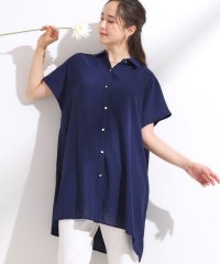SHOO・LA・RUE/シューラルー SHOO・LA・RUE さらりとしたタッチが心地よいAラインバックギャザーブラウス/508425377
