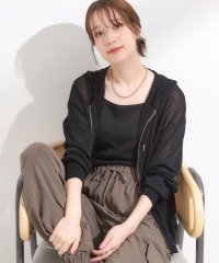 SHOO・LA・RUE　DRESKIP/シューラルー／ドレスキップ SHOO・LA・RUE/DRESKIP シアーニットパーカー/508425408